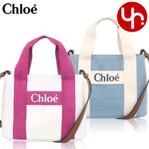 【48時間限定ポイント2％】クロエ chloe バッグ ショルダーバッグ C20046 CHLOE KIDS クロエ キッズ コットン デニム ロゴ ショルダーバッグ キッズ｜import-collection-yr