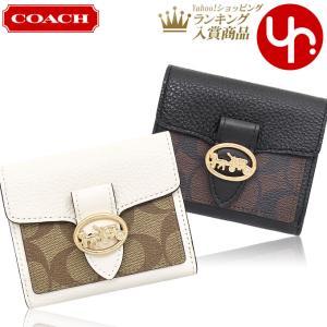 COACH　コーチ　折り財布 コーチ COACH 財布 三つ折り 折財布 ミニ レディース レザー