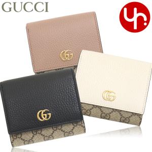 【48時間限定ポイント2％】グッチ GUCCI 財布 二つ折り財布 598587 17WAG プチ GG マーモント スプリーム キャンバス レザー ウォレット レディース｜インポートコレクションYR