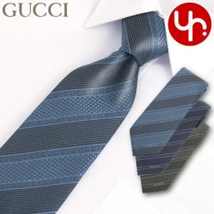 【48時間限定ポイント2％】グッチ GUCCI アパレル ネクタイ 499694 4B002 ALISE ストライプ ワンポイント ロゴ ライン シルク ネクタイ メンズ