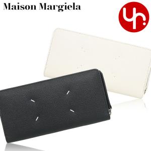 【期間限定ポイント2％】メゾンマルジェラ Maison Margiela 財布 長財布 SA2UI0006 P4745 4ステッチ カーフ レザー ジップ アラウンド ウォレット レディース メ｜import-collection-yr