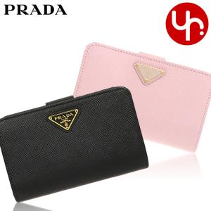 【48時間限定ポイント3％】プラダ PRADA 財布 二つ折り財布 1ML225 QHH サフィアーノ レザー トライアングル ロゴ バイフォールド ウォレット レディース｜import-collection-yr