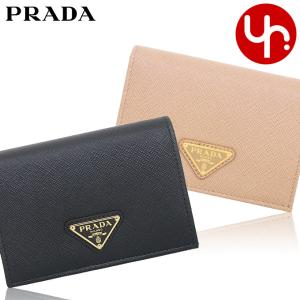 PRADA プラダ 財布 二つ折り財布 1MV021 QHH ネロ サフィアーノ PRADA プラダ 財布 二つ折り財布 1MV021 QHH ネロ サフィアーノ