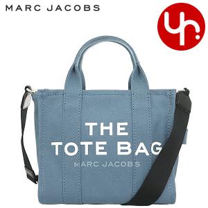 マークジェイコブス Marc Jacobs バッグ トートバッグ M0016493 ブルーシャドー ザ ミニ トラベラー キャンバス グラフィック ロゴ ザ トートバッグ レディース