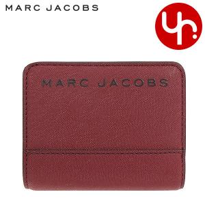 マークジェイコブス Marc Jacobs 財布 二つ折り財布 M0015163 サルトリーレッド ブランデッド サフィアーノ レザー ミニ ウォレット アウトレット レディース｜import-collection-yr