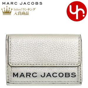 マークジェイコブス Marc Jacobs 財布 三つ折り財布 M0016187 プラチナ ザ メタリック テクスチャード レザー ミニ ウォレット アウトレット レディース