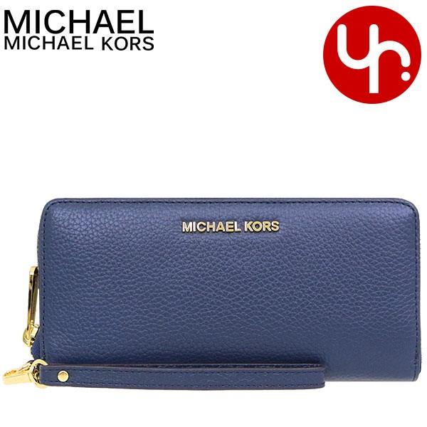 マイケルコース MICHAEL KORS 財布 長財布 35T7GTVE7L ネイビー ジェット セ...