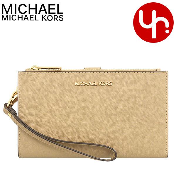 マイケルコース MICHAEL KORS 財布 二つ折り財布 35F8GTVW0L キャメル ジェッ...