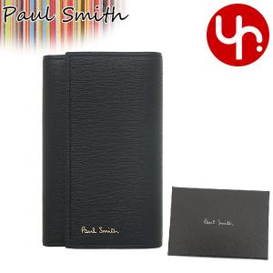 新品　正規品　ポールスミス　レザー　キーケース　ブラック ポールスミス Paul Smith キーケース （ブラック