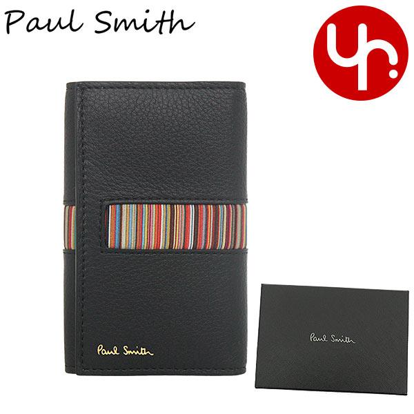 ポールスミス Paul Smith 小物 キーケース M1A 6950X AMUWEX ブラック カ...