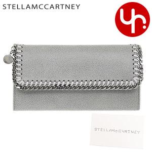 ステラマッカートニー STELLA McCARTNEY 財布 長財布 430999 W9132 ライトグレー ファラベラ シャギーディア フェイク レザー チェーン ウォレット レディース｜import-collection-yr