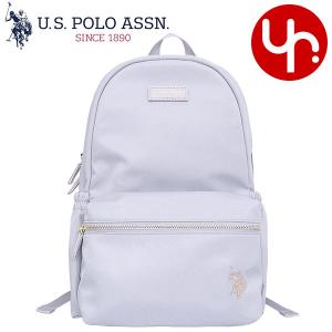 ユーエスポロアッスン U.S.POLO ASSN. バッグ リュック USPA-2616 アイスグレー リサイクルナイロン バックパック レディース｜import-collection-yr