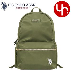 ユーエスポロアッスン U.S.POLO ASSN. バッグ リュック USPA-2616 ライトカーキ リサイクルナイロン バックパック レディース｜インポートコレクションYR