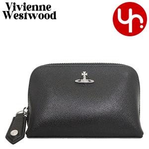 ヴィヴィアン ウエストウッド Vivienne Westwood 小物 ポーチ 52040049 42136 ブラック×オーブブラック ディアマンテ ハート オーブ レザー ポーチ レディース｜import-collection-yr