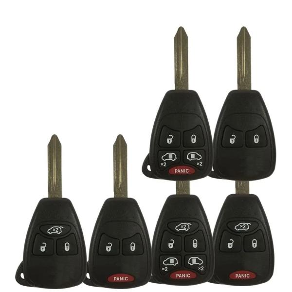 Okey リモートカーのキーシェル ダッジ RAM ジープ コマンダー コンパス グランドチェロキー...