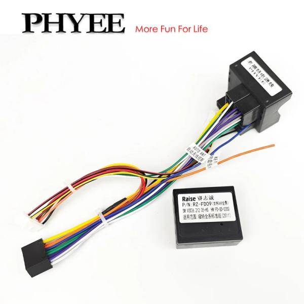 Quadlock ワイヤーハーネス、CANバスデコーダー、SWC機能維持、Androidナビ専用P&amp;...