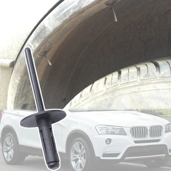 BMW X3 F25 E83 専用 フェンダーライナー サイドスカート リベット 輸入品