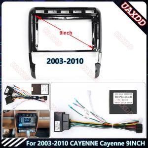 ポルシェ 2003-2010 カイエン 9インチ カーステレオ Android オーディオ ナビゲーション スクリーンプレイヤー 配線ハーネス 輸入品