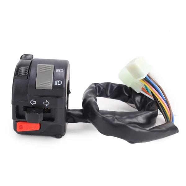 7/8インチ(22mm) 左ハンドルコントロールスイッチ ボタン モーターカー ヘッドライト フォグ...