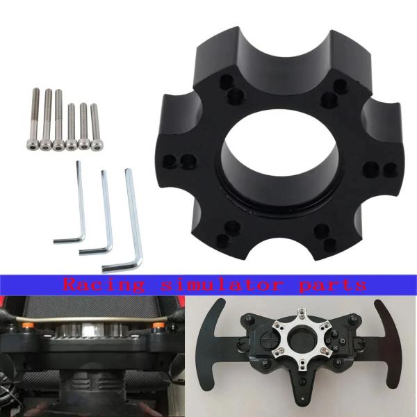 レーシングステアリングホイール アダプタープレート 70mm Thrustmaster T300RS...