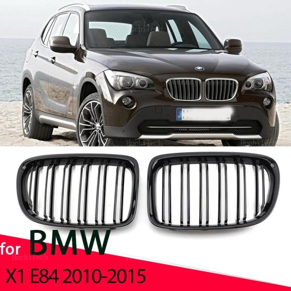 BMW X1 E84（2010-2015年）用 フロントキドニーグリル レーシンググリル デュアルラ...