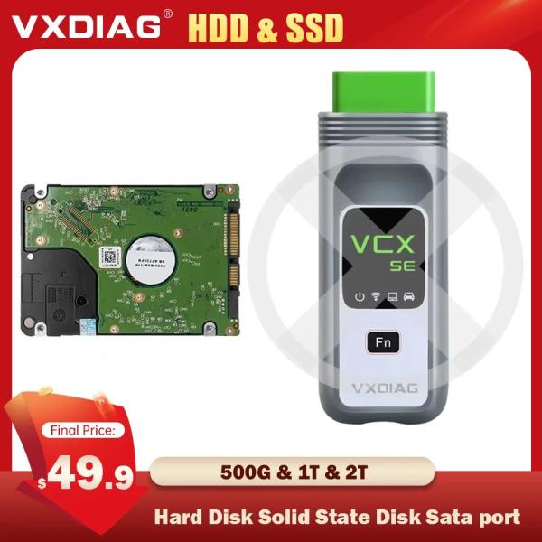最新 VXDIAG VCX ユニバーサル 自動車診断ツール HDD/SSD メルセデス・ベンツ C6...