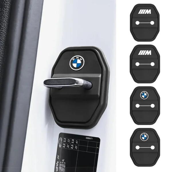 2/4個セット シリコン ドアロックバックル 防音 ダンピングクッション BMW E34 E46 E...