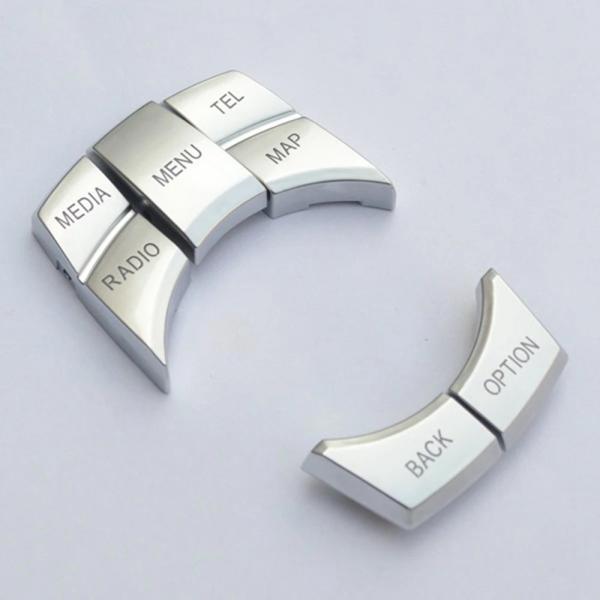 N29R 耐久性 カーマルチメディア CDボタン デコレーションカバートリムステッカー BMW専用 ...