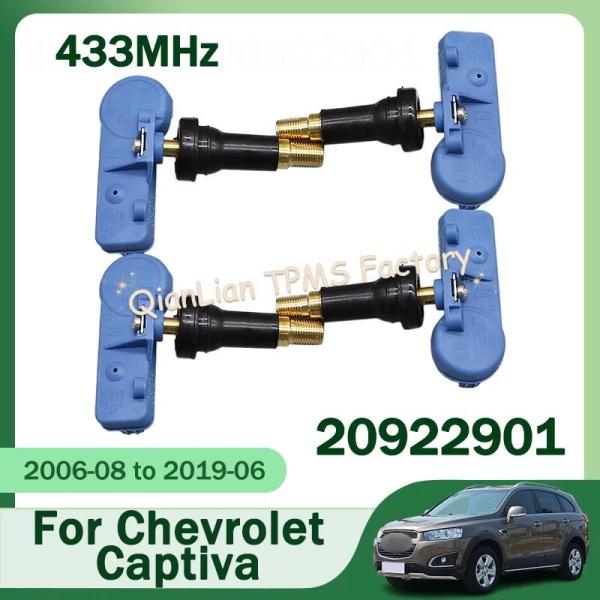 1/4個 433MHz 20922901 TPMS タイヤ空気圧センサー シボレー キャプティバ コ...
