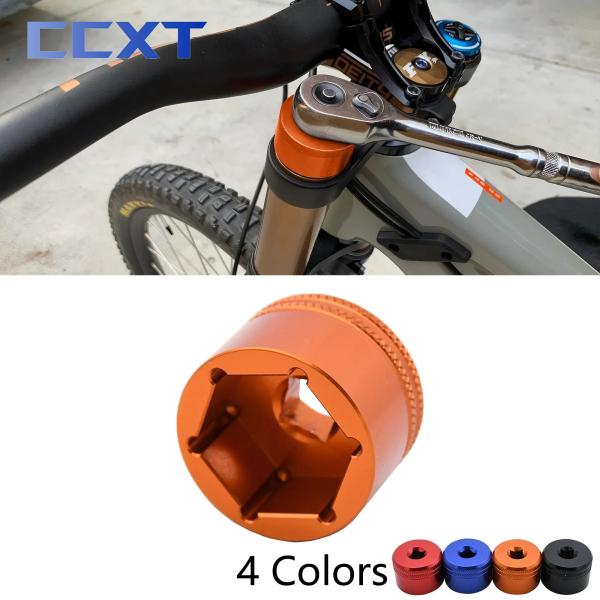 24mm 26mm 28mm 32mm バイクフォーク トップキャップ ソケットツール FOX Fo...