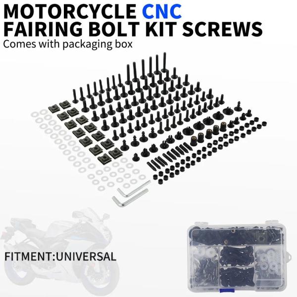 オートバイ用CNCフェアリングボルトキット - GSXR600/750 YZF-R6/R3/R1 Z...