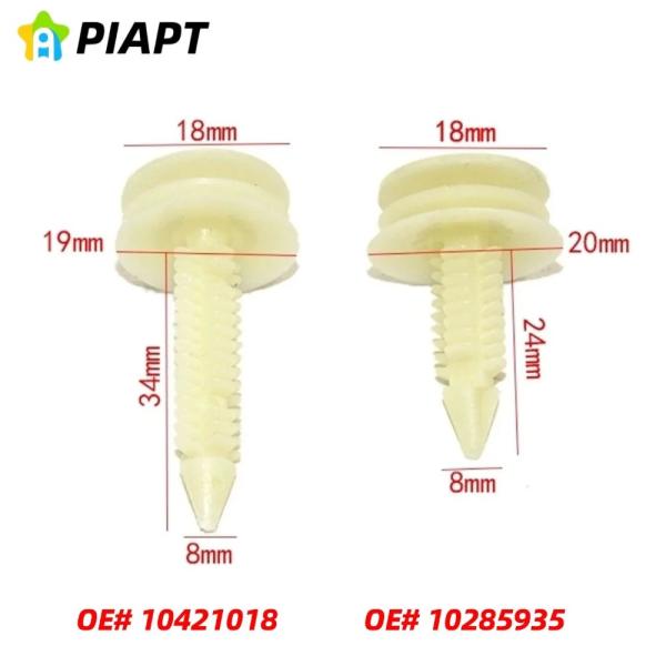 40個セット ドアトリムパネル留めクリップ GM シボレー ポンティアック ビュイック対応 OE番号...