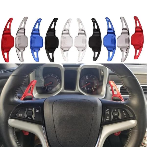 アルミニウムステアリングホイール パドルシフター エクステンションカバー Cadillac XT5 ...