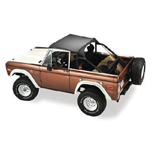 66-77フォードブロンコのためのBestop 52542-01伝統的なビキニブラックトップ 並行輸入品｜import-express-net