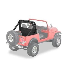 80-95 CJ-5、CJ-7、CJ-8スクランブラー＆ラングラー用Bestop 80028-15ブラックデニムウィンドジャマーウインドブレイク 並行輸入品｜import-express-net