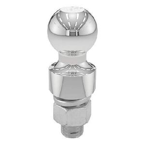 CURT 40033 クローム トレーラーヒッチボール 6ポンド ライズ 1インチ 直径 2インチ シャンク 1 x 2-1/8インチ 並行輸入品｜import-express-net