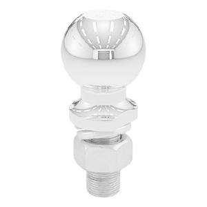 CURT 40007 クローム トレーラーヒッチボール 10ポンド 直径2-5/16インチ シャンク1 x 2-1/4インチ 並行輸入品｜import-express-net