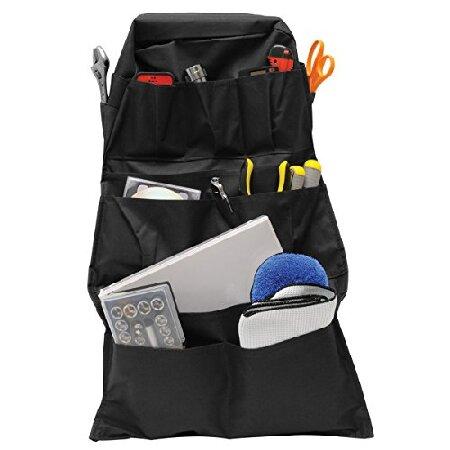 RoadPro RPSB-1??4BK-14ポケットシートバックオーガナイザー - ブラック 輸入品