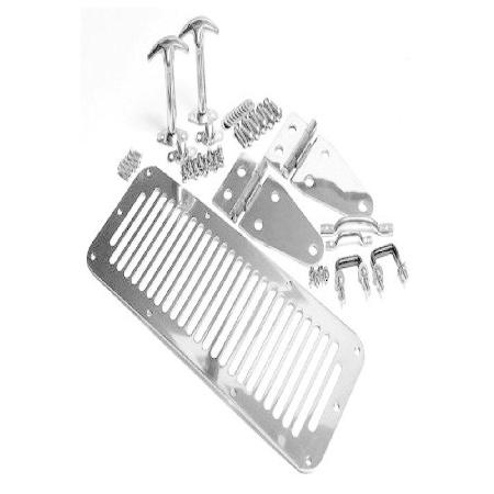 Smittybilt 7499ステンレススチールコンプリートフードキット 並行輸入品