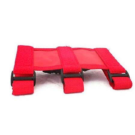 Rugged Ridge 07y−ジープ ラングラー サイドロールバー グラブハンドル レッド 左右...