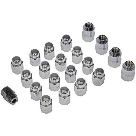 Dorman 711-641 Pack of 16 Wheel Nuts with 4 Lock N...