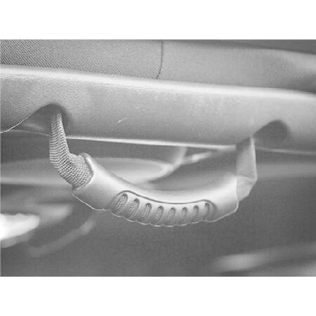 Rugged Ridge 13305.14 Rear Side Grab Handles, Blac...