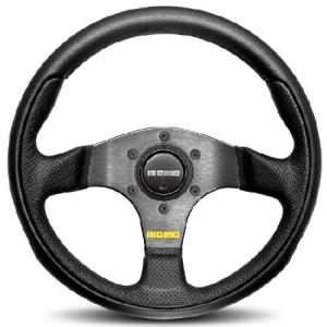 Momo TEA28BK0B Team 280 mmレザーステアリングホイールby MOMO 並行輸入品｜import-express-net