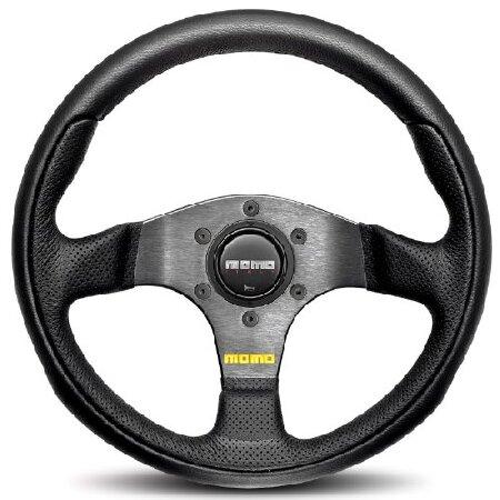Momo TEA28BK0B Team 280 mmレザーステアリングホイールby MOMO 並行輸...