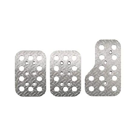[スパルコ] PEDAL SET RACE SILVER 03779AN 輸入品