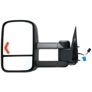 Fit System - 62076G 運転席側牽引ミラー エスカレード 雪崩 サバーバン タホ ユーコン シルバラード シエラクラシック アローシグナル 折り畳み式  並行輸入品｜import-express-net