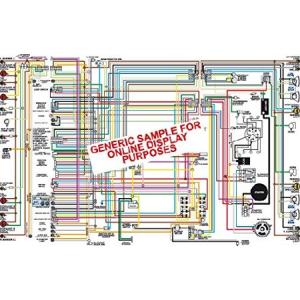1946 1947 1948フォード車11 " x 17 "色配線図 並行輸入品｜import-express-net