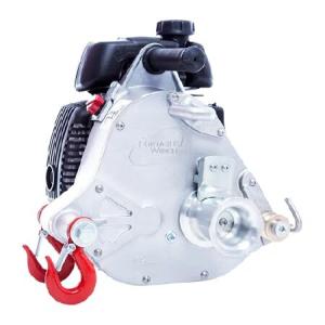 ポータブルウインチ PCW5000 ガス駆動キャプスタンウインチ - 2.25ポンド 牽引能力ウインチ、ホンダ GXH50 エンジンポータブルガスウインチ ハンティ 並行輸入品｜import-express-net