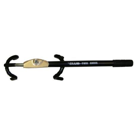 THE CLUB TwinHooks クラブツインフォーク/車盗難防止　超強力ハンドルロック/ゴール...