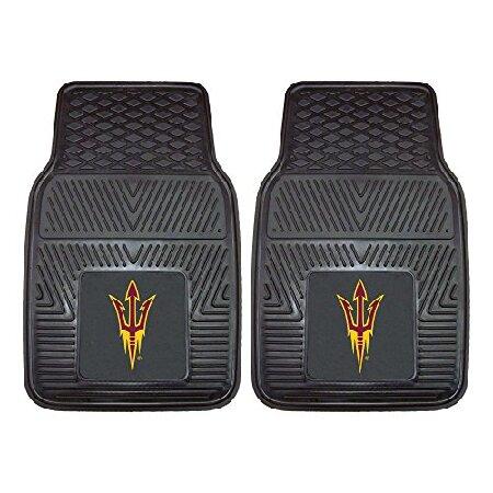 アリゾナ州立大学 ビニールカーマット 2枚 43.2 cmx68.6 cm 輸入品